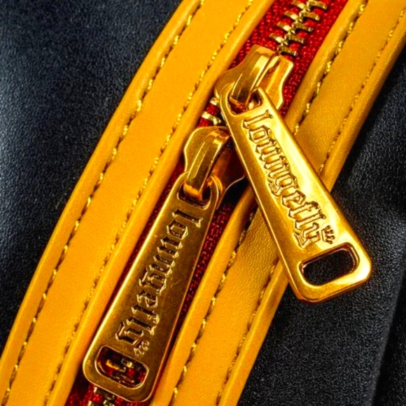 Loungefly Mini Backpack - Disney's Beauty and the Beast: Gaston, Belle, & Beast - Picture 12 of 14